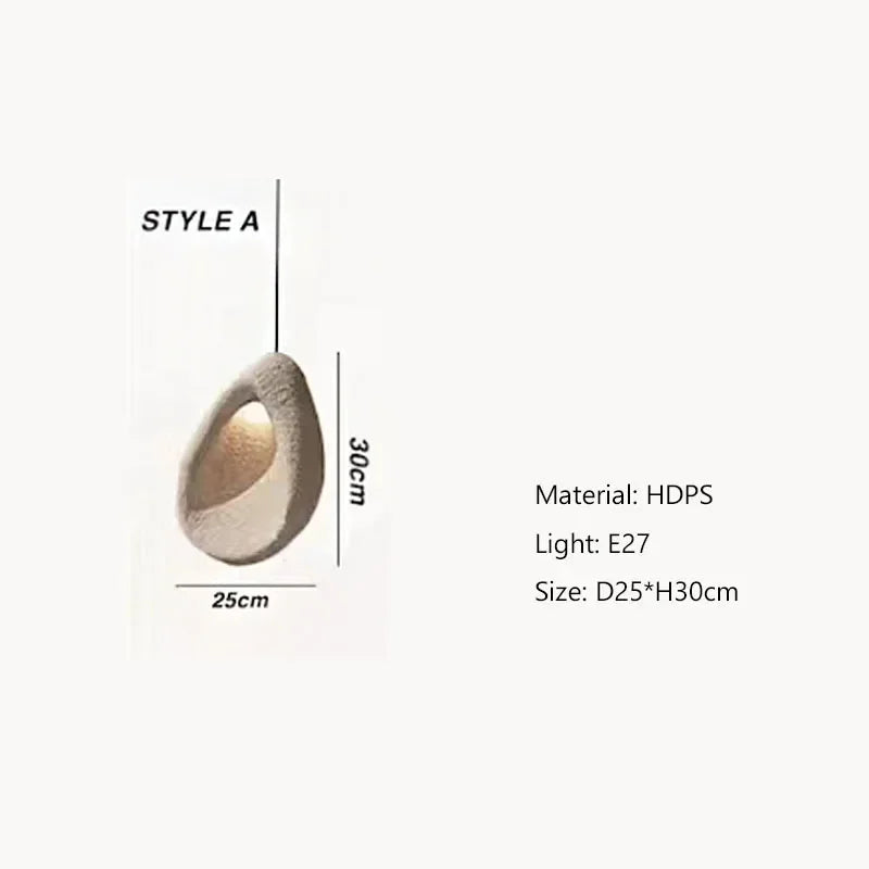 Pendant Light - Modern Wabi-sabi Handmade LED Chandelier Fixture SW-36210457 - SWEET-LIGHTS