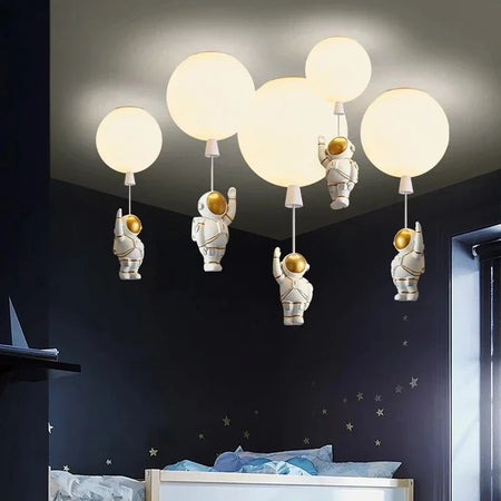 Children Lighting - Modern LED Astronaut Balloon Pendant Lamp SW-36210458 - SWEET-LIGHTS