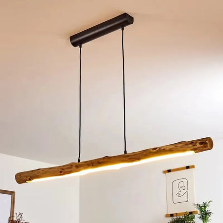 Pendant Light - Morden Style LED Minimalist Wooden Lamp Cord Adjustable SW-36210354 - SWEET-LIGHTS
