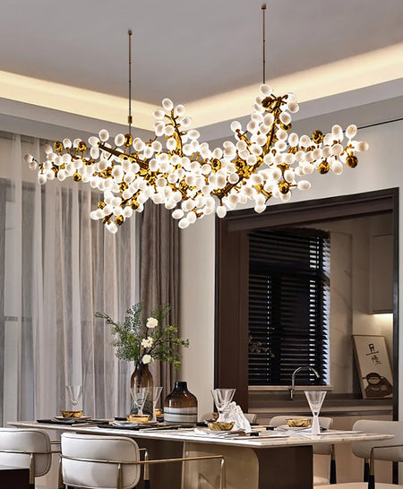 Chandelier - Nordic Luxury Grapes Bunch Hanging Lamp for Dining Room Living Room Decor SW-36210456 - SWEET-LIGHTS