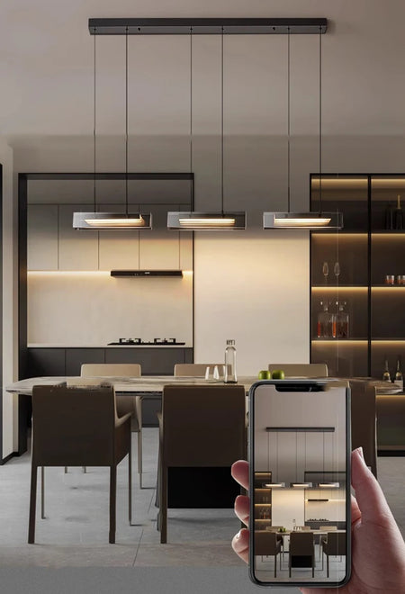 Pendant Light - Modern Dine Dining Room LED Chandelier SW-36210457 - SWEET-LIGHTS