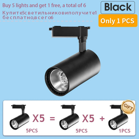 Spotlight - Track Light Led Light Fixture Ceiling Rail Systems Lamp Set Track Lighting Rail Led Spotlight For Home Store SW-36210579 - SWEET-LIGHTS