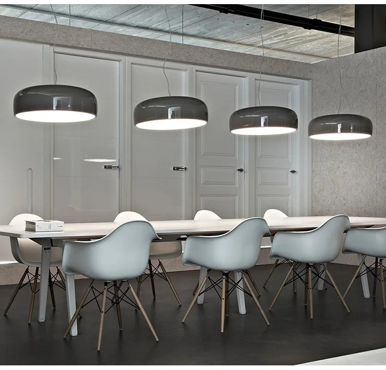 Pendant Light - Smithfield Aluminum Black White Designer Lamp SW-36210345 - SWEET-LIGHTS