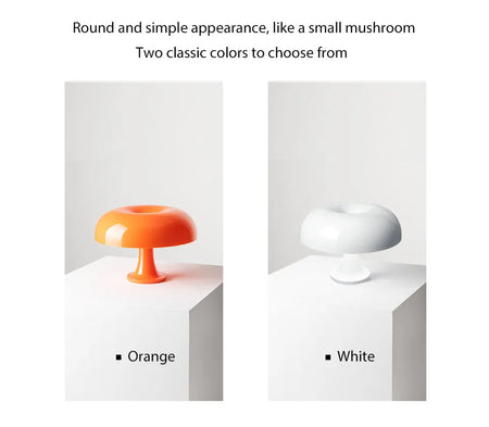 Table Lamp - Mushroom Touch Sensor Dimming LED Night Light Orange SW-36210345 - SWEET-LIGHTS