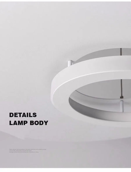 Pendant Light - Nordic Led Changeable Light Metal Lamp SW-36210567 - SWEET-LIGHTS