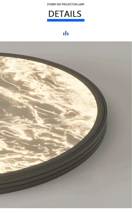 Ceiling Light - Modern Black/White LED Fixture Remote Dimmable for Home Decor SW-36210457 - SWEET-LIGHTS