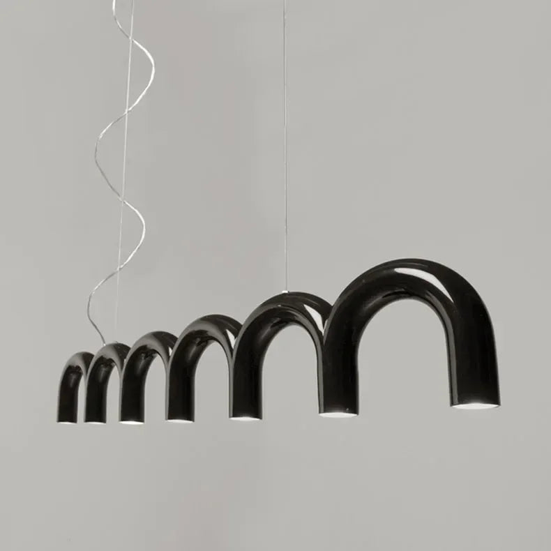 Pendant Light - Long Arch Chandelier LED Multi-color Macaron Lamp SW-36210346 - SWEET-LIGHTS