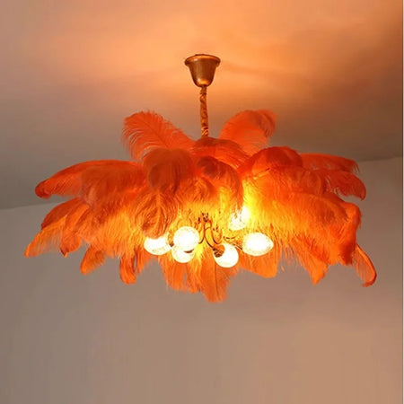 Pendant Light - Nordic Feather Ceiling Chandelier for Home Decoration Indoor Lighting SW-36210457 - SWEET-LIGHTS