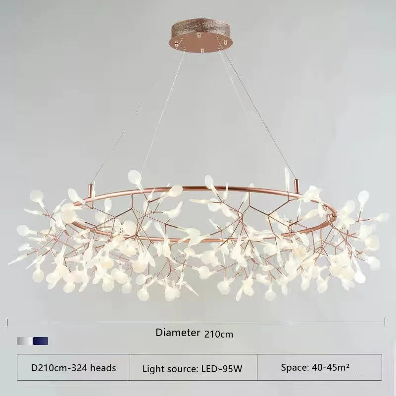 Pendant Light - Nordic Hanging Chandelier Modern Kitchen Firefly LED Lamp SW-36210458 - SWEET-LIGHTS