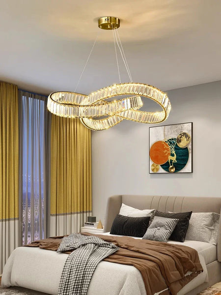 Pendant Light - Modern Home Decoration Crystal Chandelier Living Room Lamp Dining Table Pendant Lights SW-36210567 - SWEET-LIGHTS