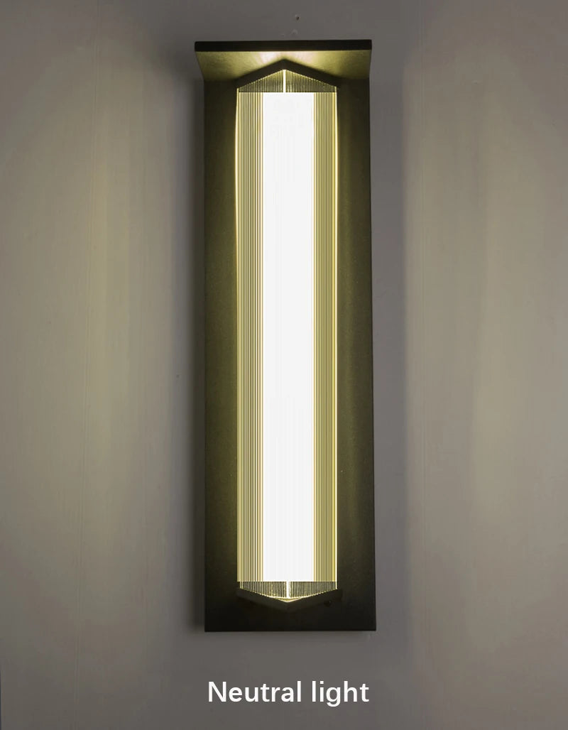 Outdoor Light - Waterproof Stainless Steel Wall Lamp for Garden Villa Entrance SW-36210324 - SWEET-LIGHTS