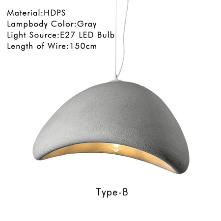 Pendant Light - Nordic Wabi Sabi Wind Pendant Lamp for Home Decor Lighting SW-36210345 - SWEET-LIGHTS