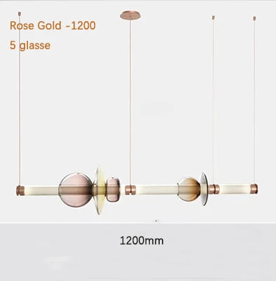 Pendant Light - Nordic Style Designer Stained Glass LED Chandelier SW-36210579 - SWEET-LIGHTS