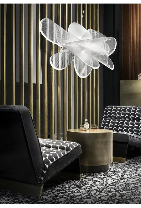 Pendant Light - Italian Design White Butterfly Chandelier LED SW-36210478 - SWEET-LIGHTS