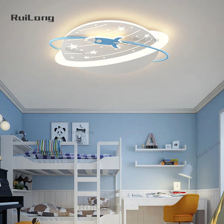 Children Lighting - Modern Astronaut Led Ceiling Lights Chandelier for Kids Room SW-36210435 - SWEET-LIGHTS