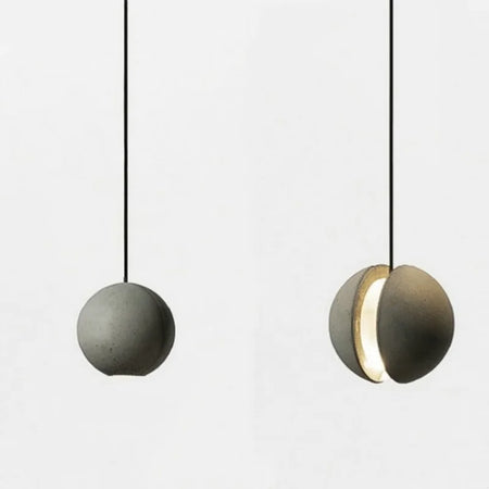 Pendant Light - Minimalist Cement Chandelier Modern Planet Moon Pendant Lights for Bedroom Dining Room Bar SW-36210458 - SWEET-LIGHTS