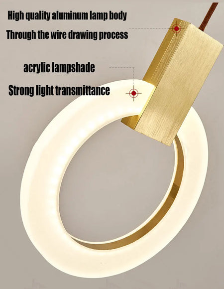 Pendant Light - Nordic Simple LED Ceiling Lamp SW-36210987 - SWEET-LIGHTS