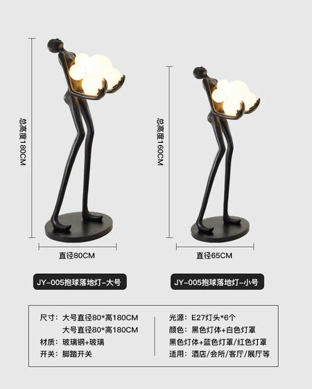 Floor Lamp - Nordic Humanoid Sculpture for Living Room SW-36210475 - SWEET-LIGHTS