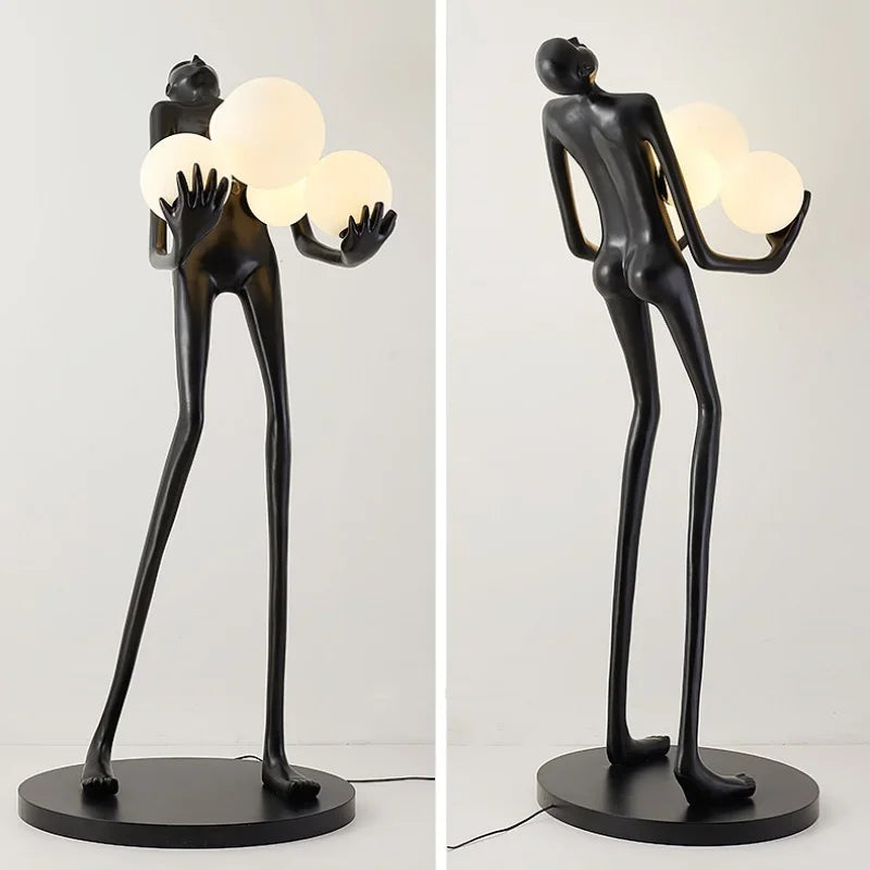 Floor Lamp - Nordic Humanoid Sculpture for Living Room SW-36210475 - SWEET-LIGHTS
