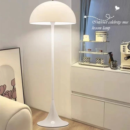 Floor Lamp - Danish Designer Cream White LED Mushroom Style SW-36210345 - SWEET-LIGHTS