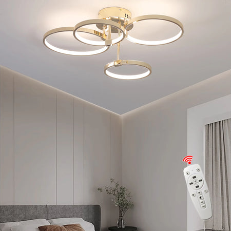 Ceiling Light - Modern Dimmable LED Chandelier with Remote SW-36210789 - SWEET-LIGHTS