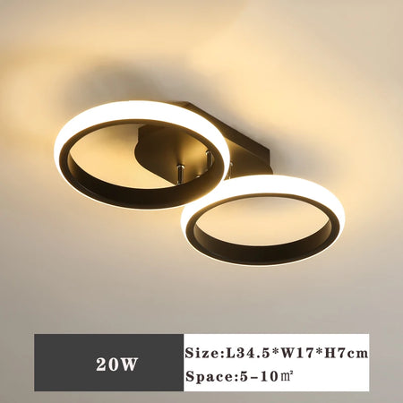 Ceiling Light - Modern Ceiling Lamp Balcony LED 20W 22W 32W 36W 110-220V SW-36210345 - SWEET-LIGHTS