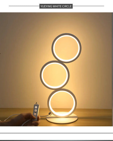 Table Lamp - Dimming Intelligent Touch Ring Night Light Modern Design SW-36210347 - SWEET-LIGHTS