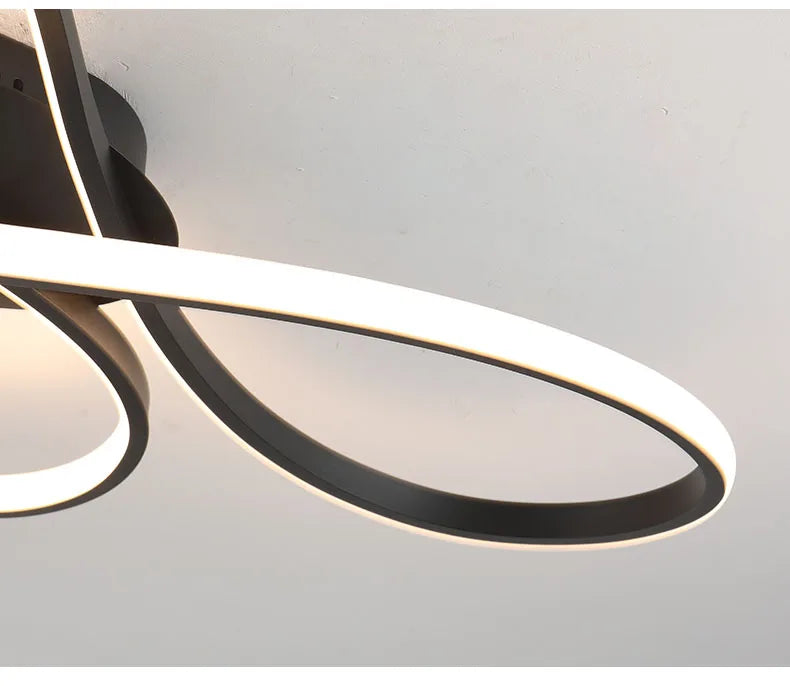 Ceiling Light - New Modern Led Black Lamp for Living Room Bedroom Study SW-36210234 - SWEET-LIGHTS