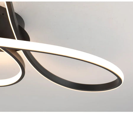 Ceiling Light - New Modern Led Black Lamp for Living Room Bedroom Study SW-36210234 - SWEET-LIGHTS