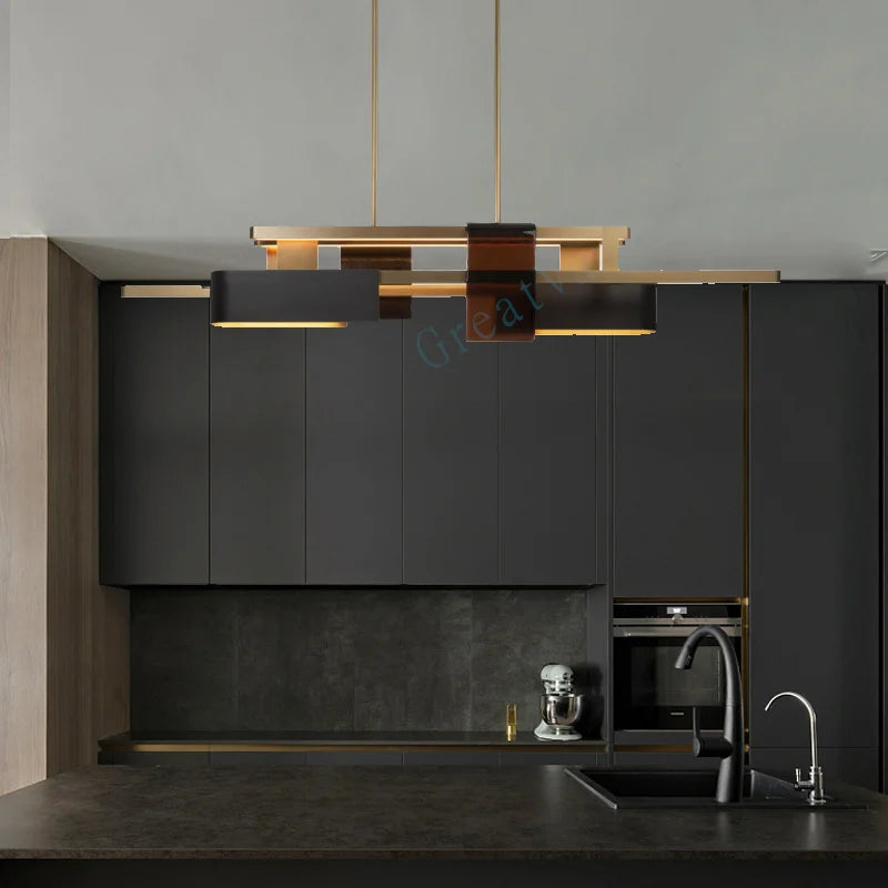 Pendant Light - Post Modern Nordic Chandelier Stainless Steel LED SW-36210458 - SWEET-LIGHTS
