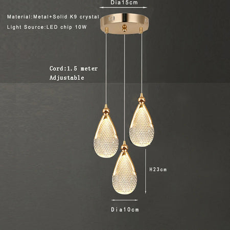Pendant Light - Fumi Acrylic Adjustable Cord Mini LED Light SW-36210456 - SWEET-LIGHTS