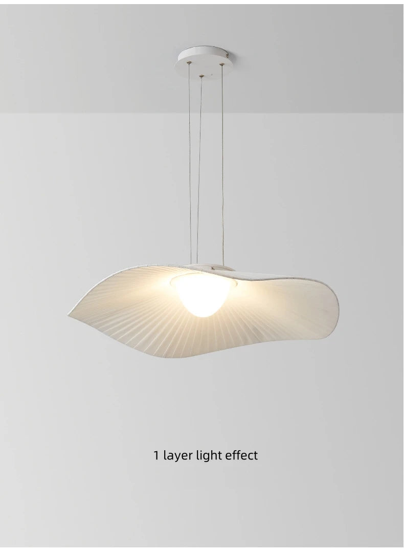 Pendant Light - Modern Simple Fabric LED Chandelier Dimmable Home Decor SW-36210345 - SWEET-LIGHTS