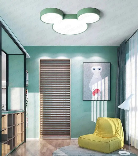 Children Lighting - Nordic Macaron Mickey LED Ceiling Lamp SW-36210457 - SWEET-LIGHTS