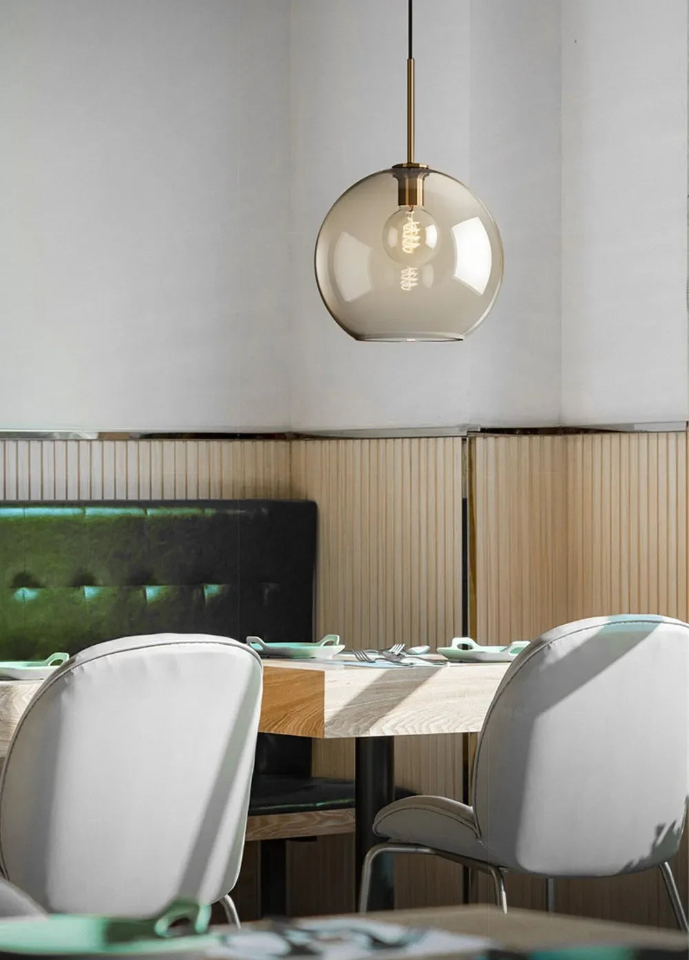 Pendant Light - Nordic LED Glass Chandelier Multi Head for Dining Room Living Room Bedroom Cafe SW-36210578 - SWEET-LIGHTS