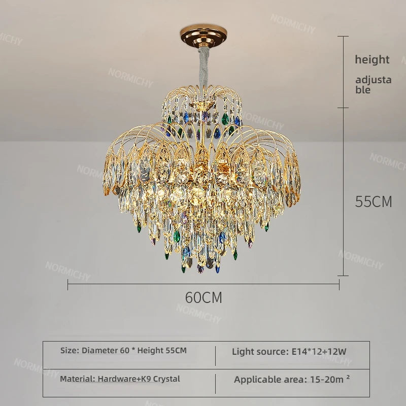 Chandelier - Home Decoration Crystal Chandelier Luxury Villa Lighting SW-36210458 - SWEET-LIGHTS