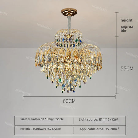 Chandelier - Home Decoration Crystal Chandelier Luxury Villa Lighting SW-36210458 - SWEET-LIGHTS