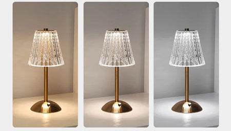 Table Lamp - Luxury Diamond Crystal Touch Bedside Lamp SW-36210457 - SWEET-LIGHTS