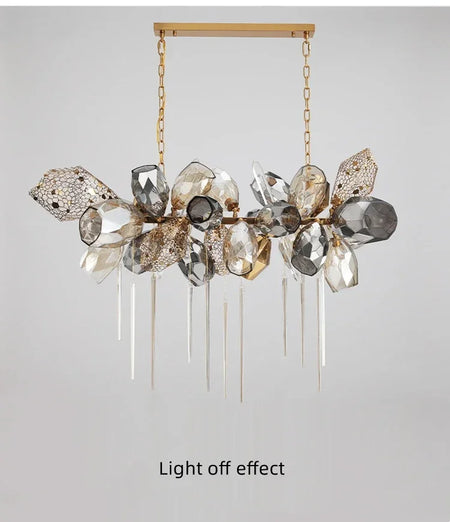 Chandelier - Modern Luxury LED Stainless Steel Crystal Pendant Light Free Bulb SW-36210789 - SWEET-LIGHTS