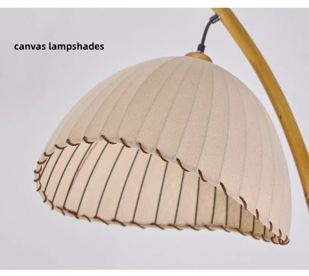 Floor Lamp - Foyer Wabi Sabi Canvas Shades LED Metal Light SW-36211023 - SWEET-LIGHTS