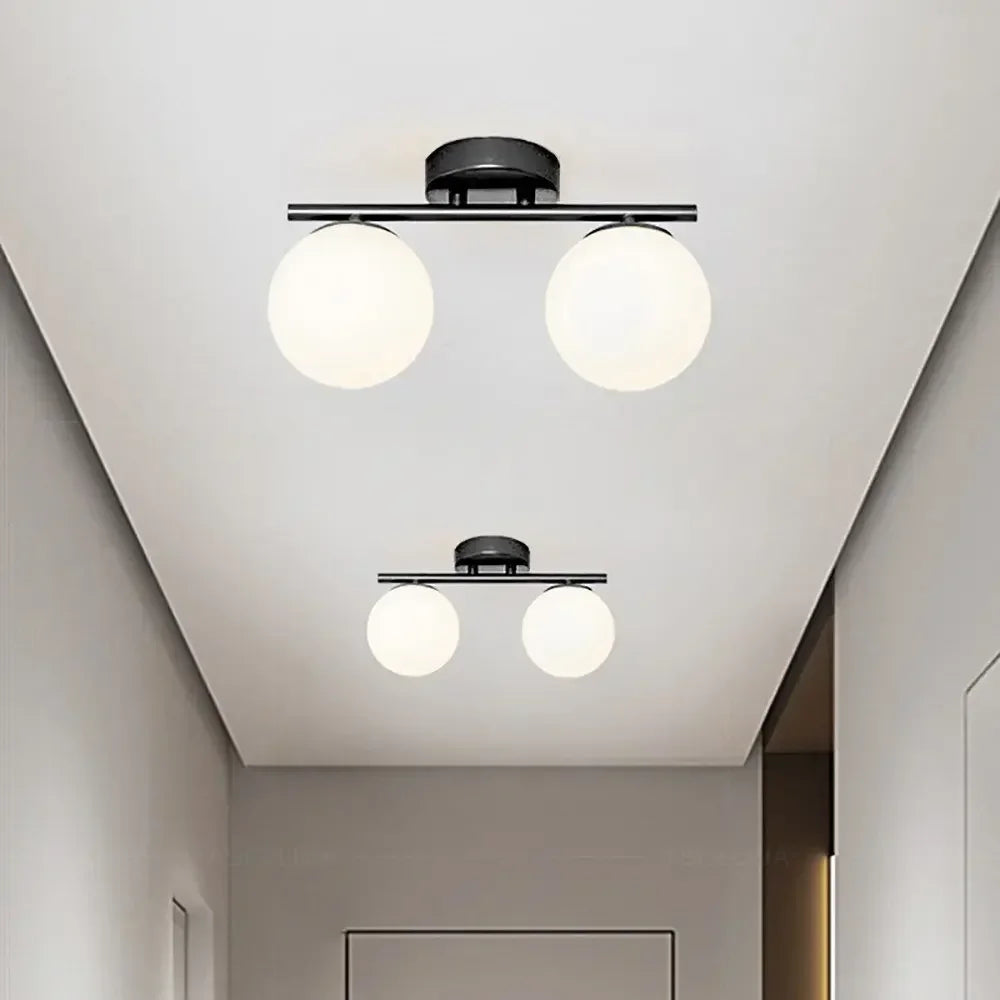 Ceiling Light - Nordic LED Iron Glass Lamp Gold Corridor Aisle SW-36210789 - SWEET-LIGHTS