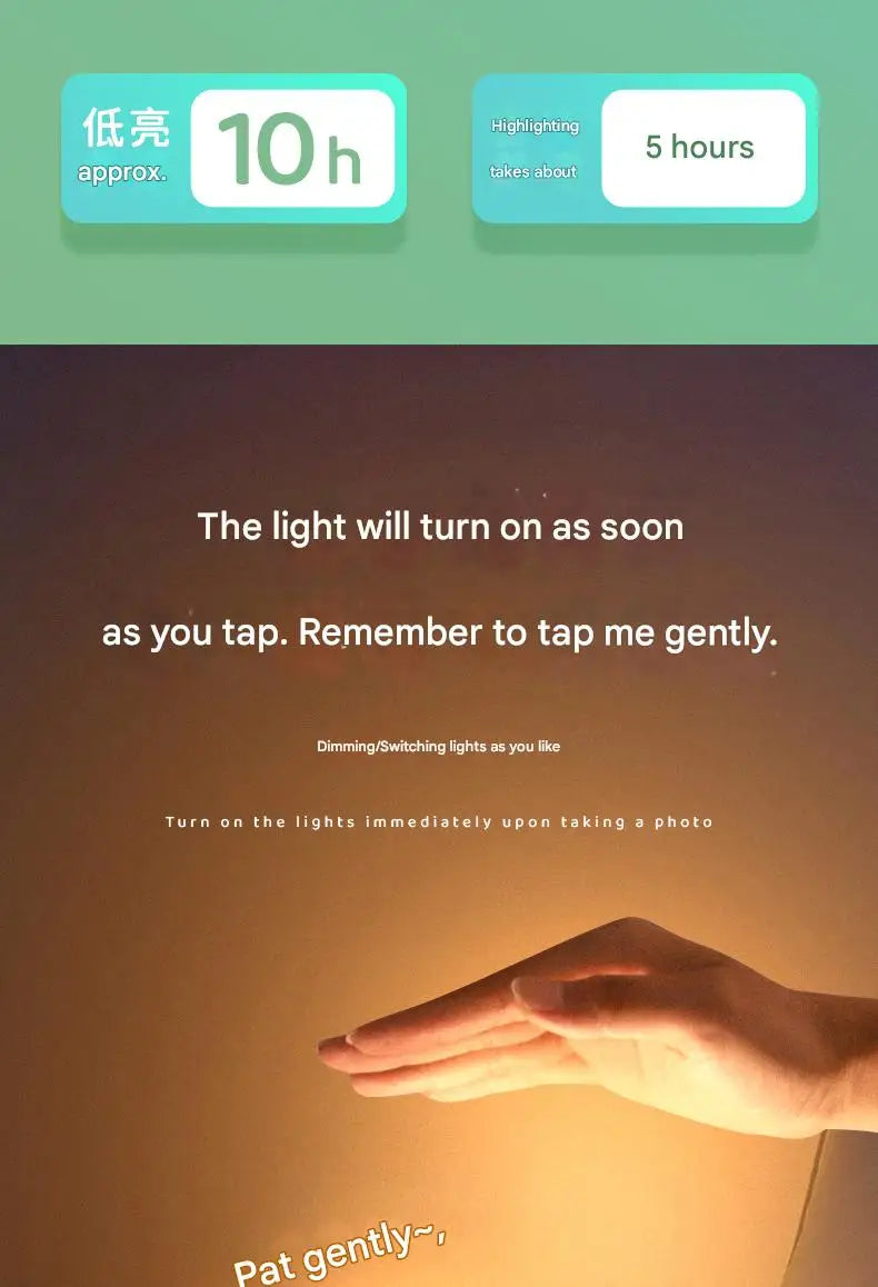 Children Lighting - Led Turtle Night Light Cute Silicone Lamp Touch Nightlight Children Sleep Light Room Decor Gift SW-36210458 - SWEET-LIGHTS