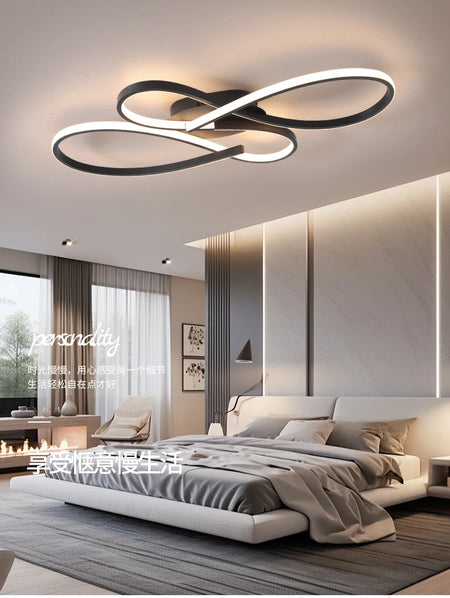 Ceiling Light - New Modern Led Black Lamp for Living Room Bedroom Study SW-36210234 - SWEET-LIGHTS