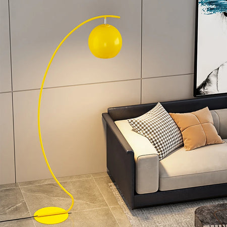 Floor Lamp - ULANI Nordic Yellow Fishing LED Decorative Light SW-36210124 - SWEET-LIGHTS