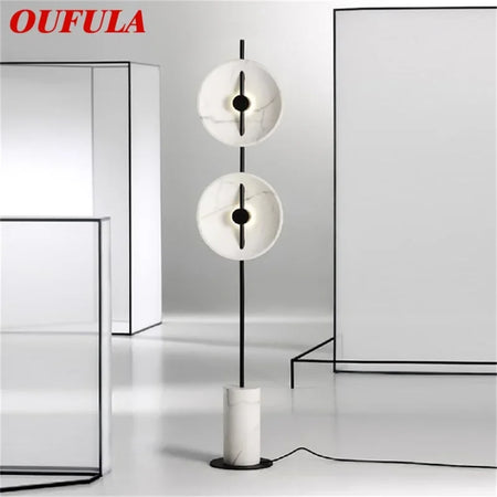 Floor Lamp - SEAN Modern Creative LED White Marble Standing Light SW-36210579 - SWEET-LIGHTS