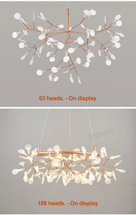 Pendant Light - Nordic Hanging Chandelier Modern Kitchen Firefly LED Lamp SW-36210458 - SWEET-LIGHTS