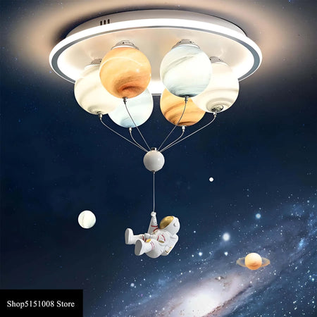 Children Lighting - Modern Astronaut LED Ceiling Light for Kids Room Decor SW-36210438 - SWEET-LIGHTS
