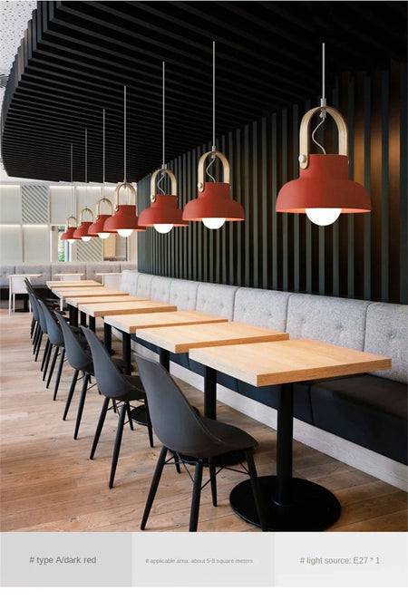 Pendant Light - Nordic Loft LED Iron Macaron Lamp Fixtures SW-36210347 - SWEET-LIGHTS