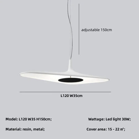 Pendant Light - Nordic Irregular Changeable Light Lamp Resin Wabi Sabi Fixture Home Decor SW-36210458 - SWEET-LIGHTS
