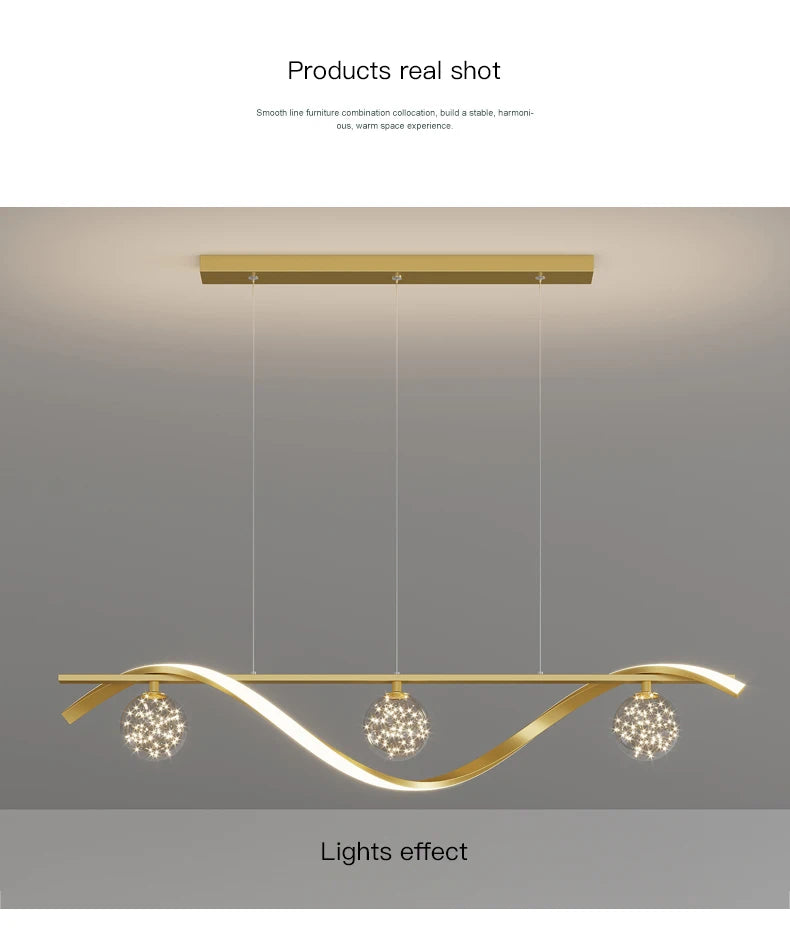 Pendant Light - Modern Minimalist Led Dimming Fixture SW-36210345 - SWEET-LIGHTS