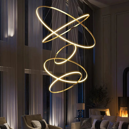 Chandelier - Modern Home Decor LED Pendant Light for Staircase SW-36210346 - SWEET-LIGHTS